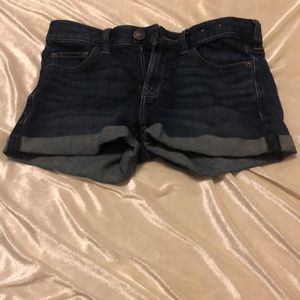 Express low rise Jean shorts